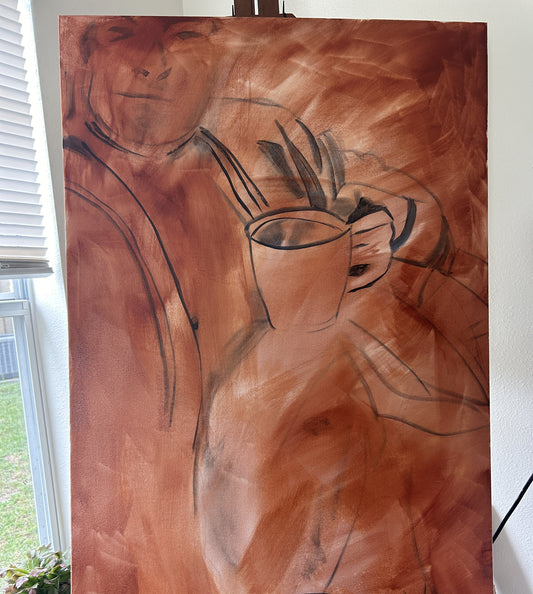 The Evolution of a Painting