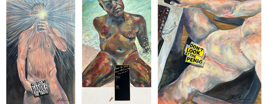 Making Art “Very Demure, Very Mindful” with Modesty Magnets