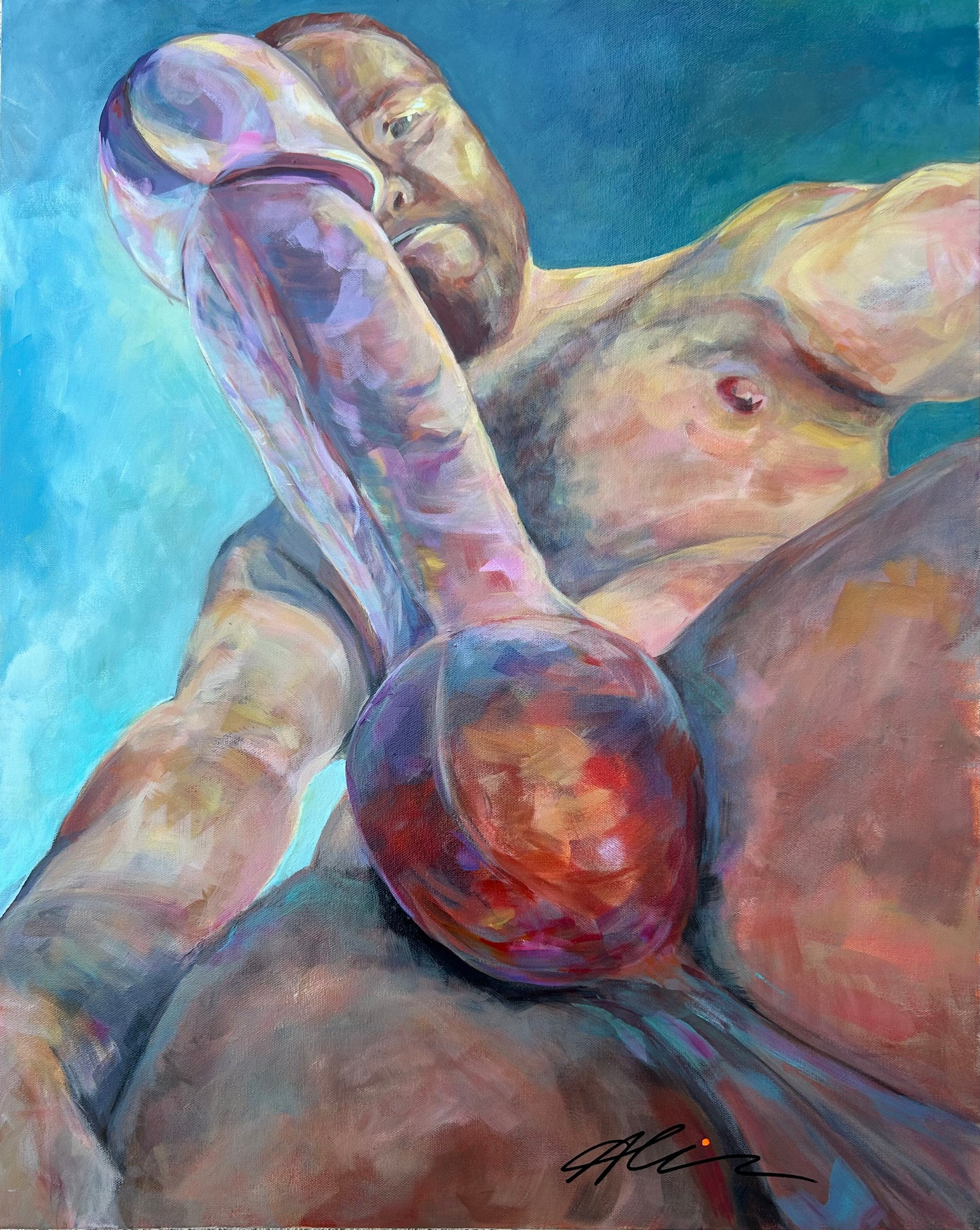 Daddy Dom 24" x 30"