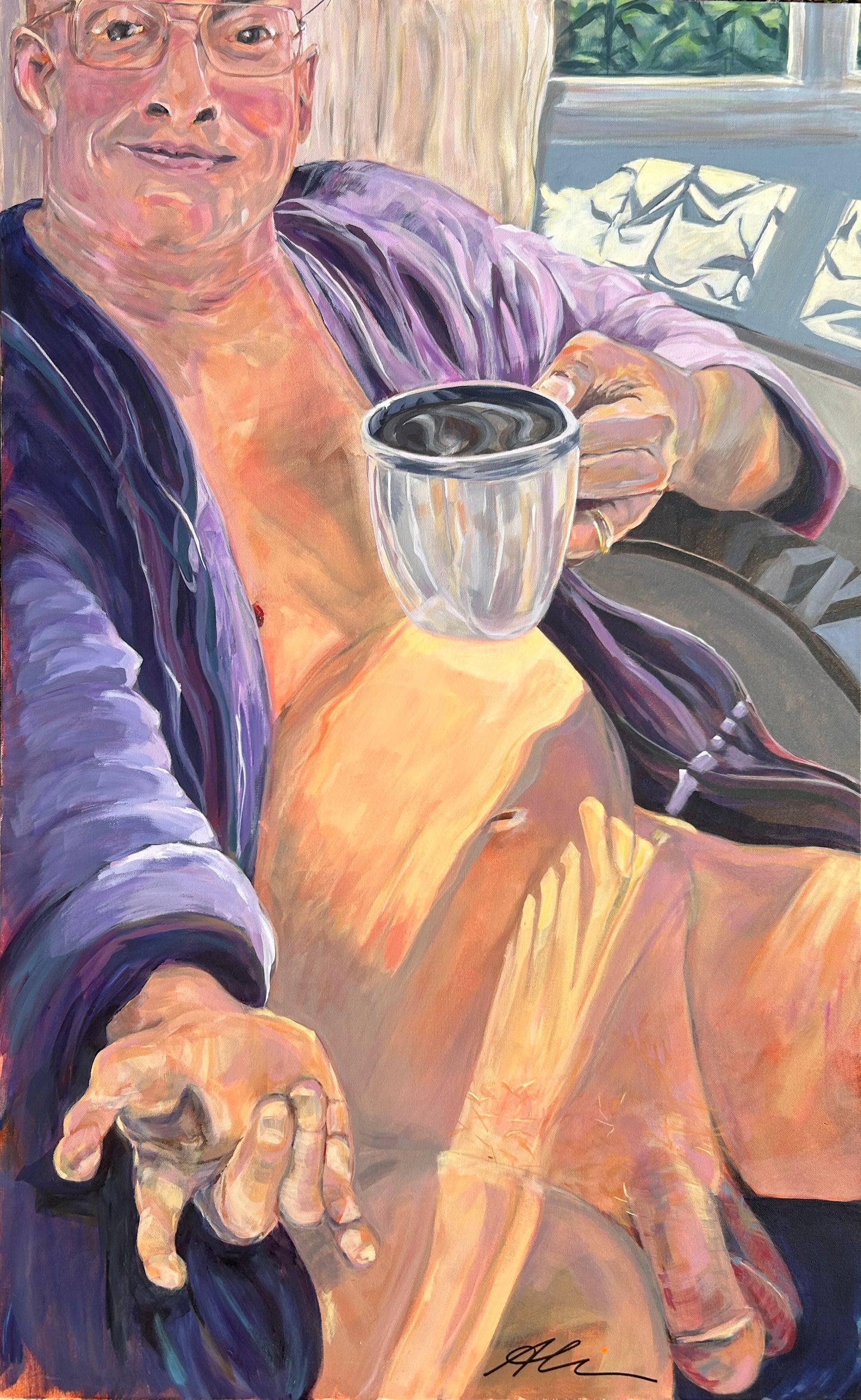 Cuppa 30" x 48"