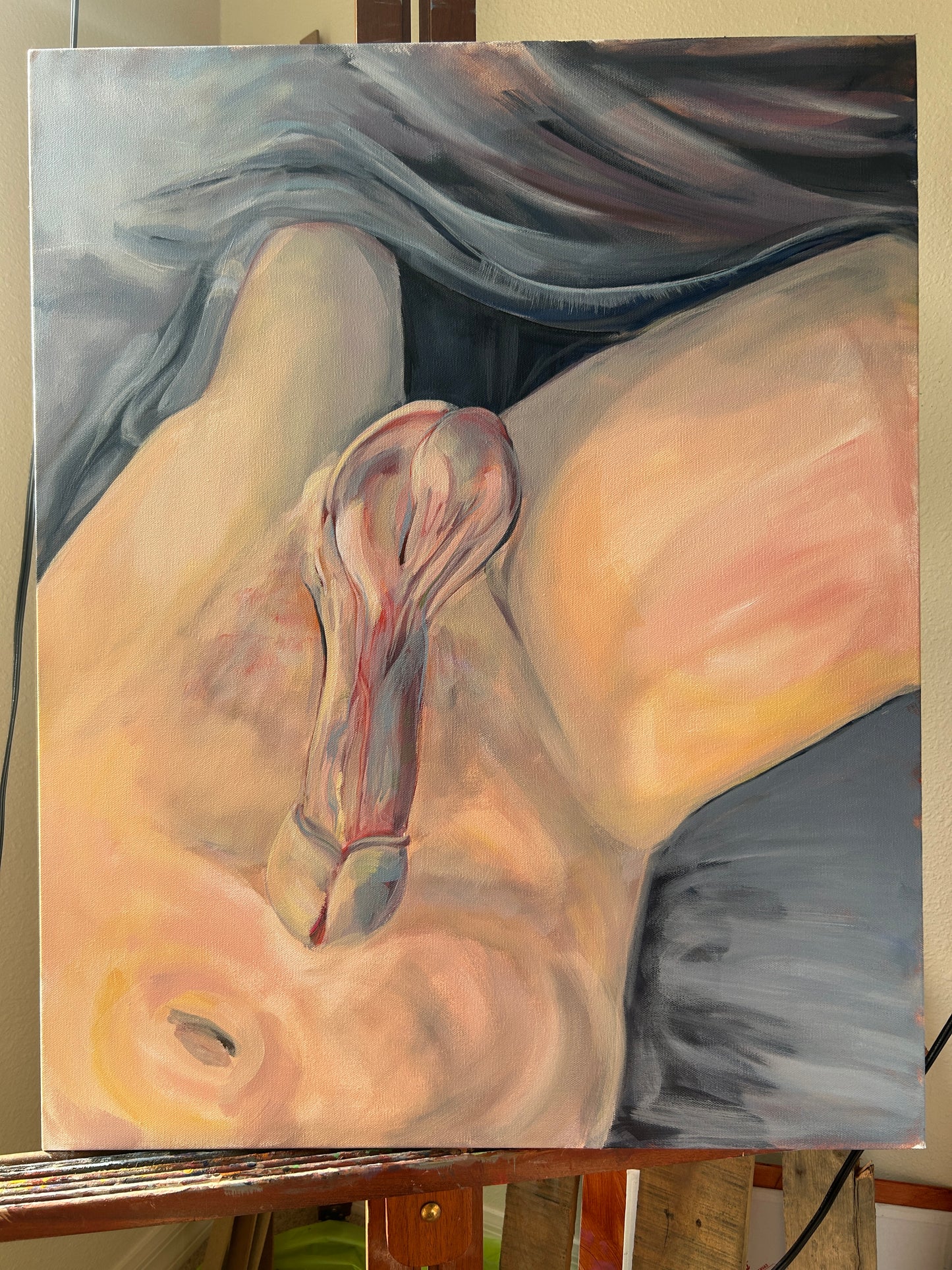NEW: See the painting in progress: Untitled