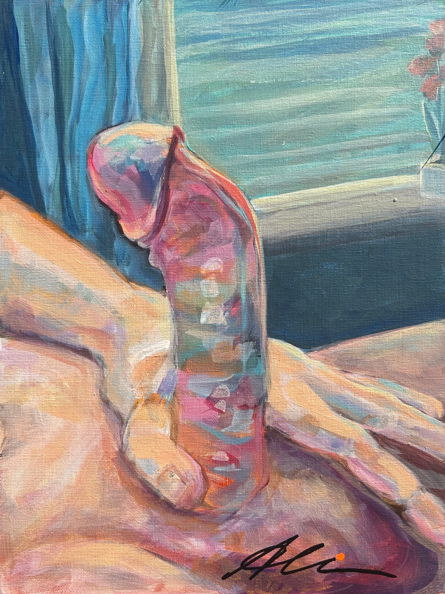 Study: Peyronies Pleasure 12" x 16"