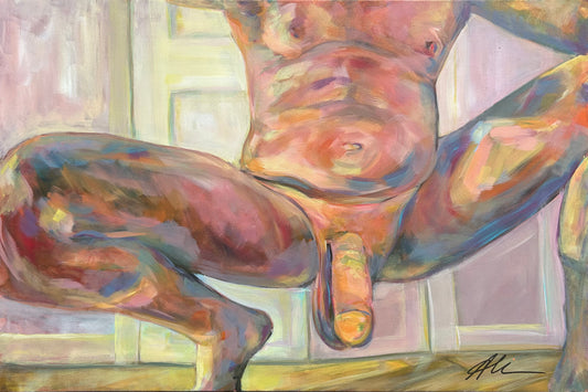 Danglin' 36" x 24"